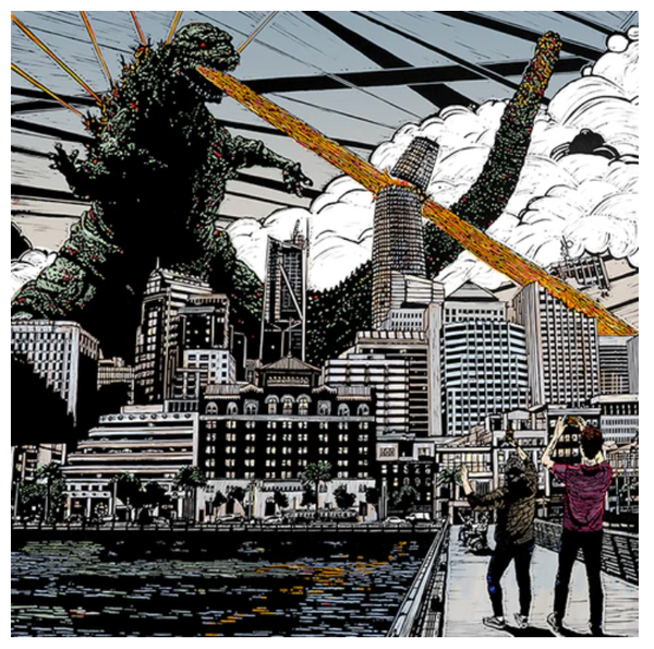 Shin Godzilla art print – Local Take