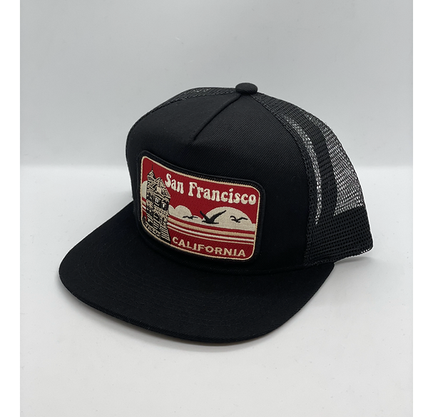 San Francisco Red Victorian Pocket Hat – Local Take