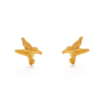 Tiny Hummingbird studs