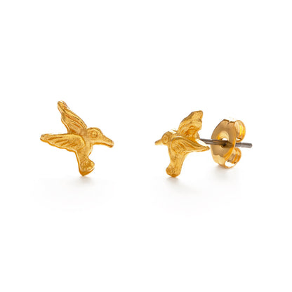 Tiny Hummingbird studs