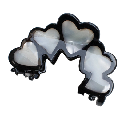 Heart Arch Claw - Black & White