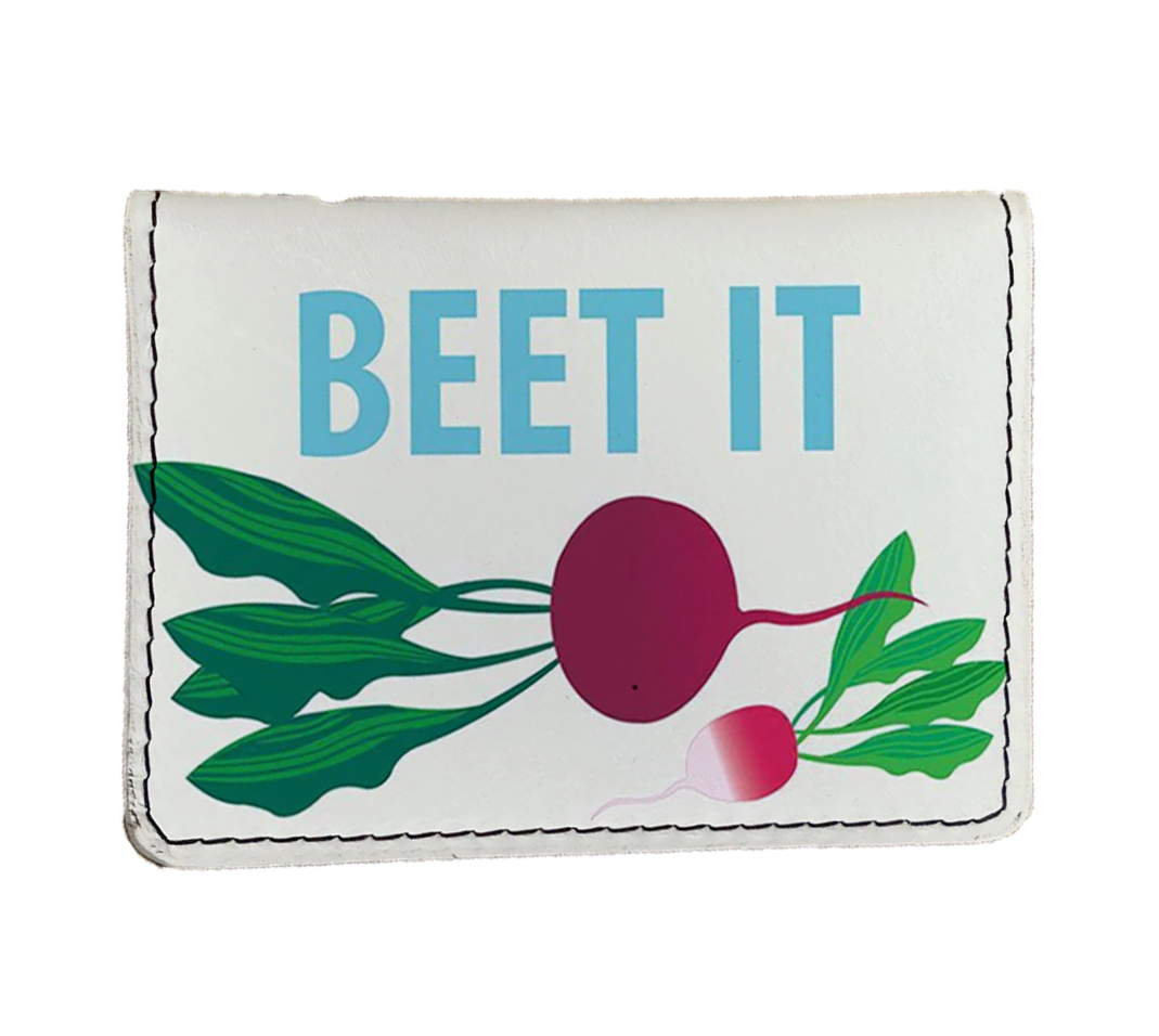 Beet It Card Holder