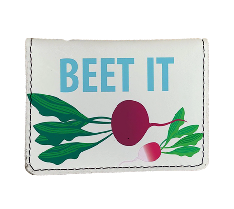 Beet It Card Holder