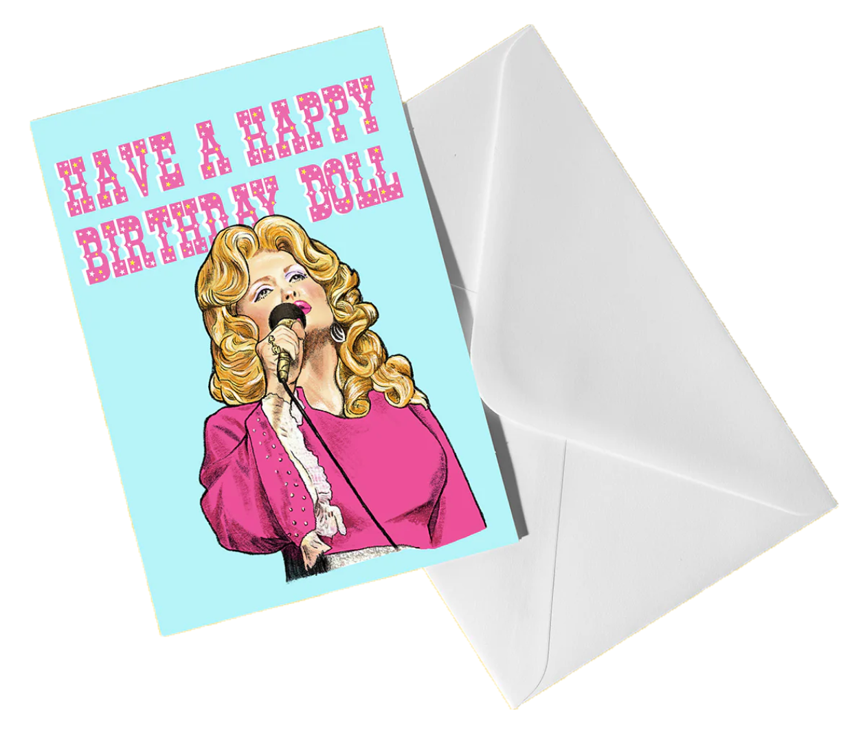 Dolly Birthday greeting card