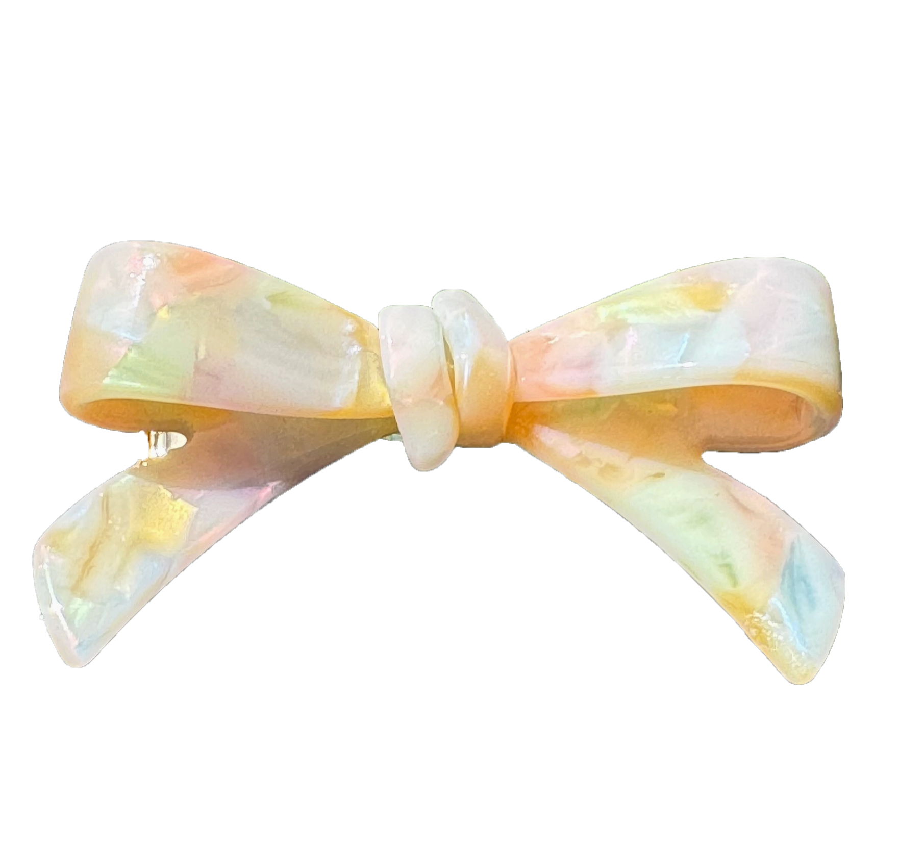 Opaque Bow hair clip