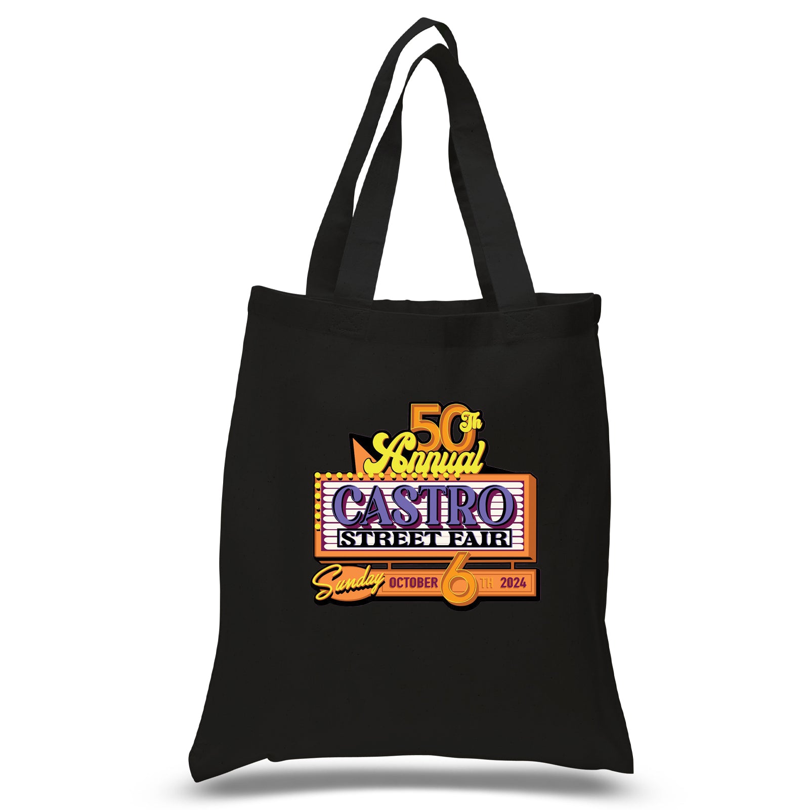 Official 2024 Castro Street Fair Tote Bag