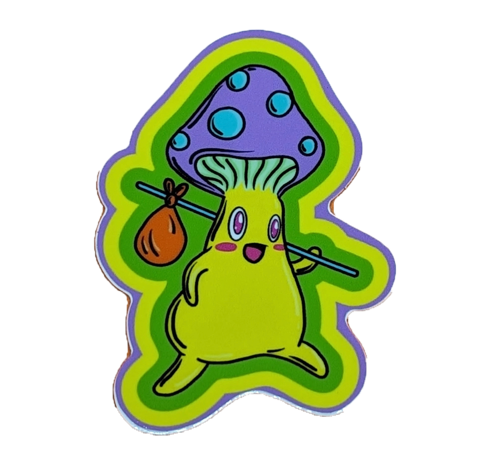 Day Tripper Mushroom Sticker