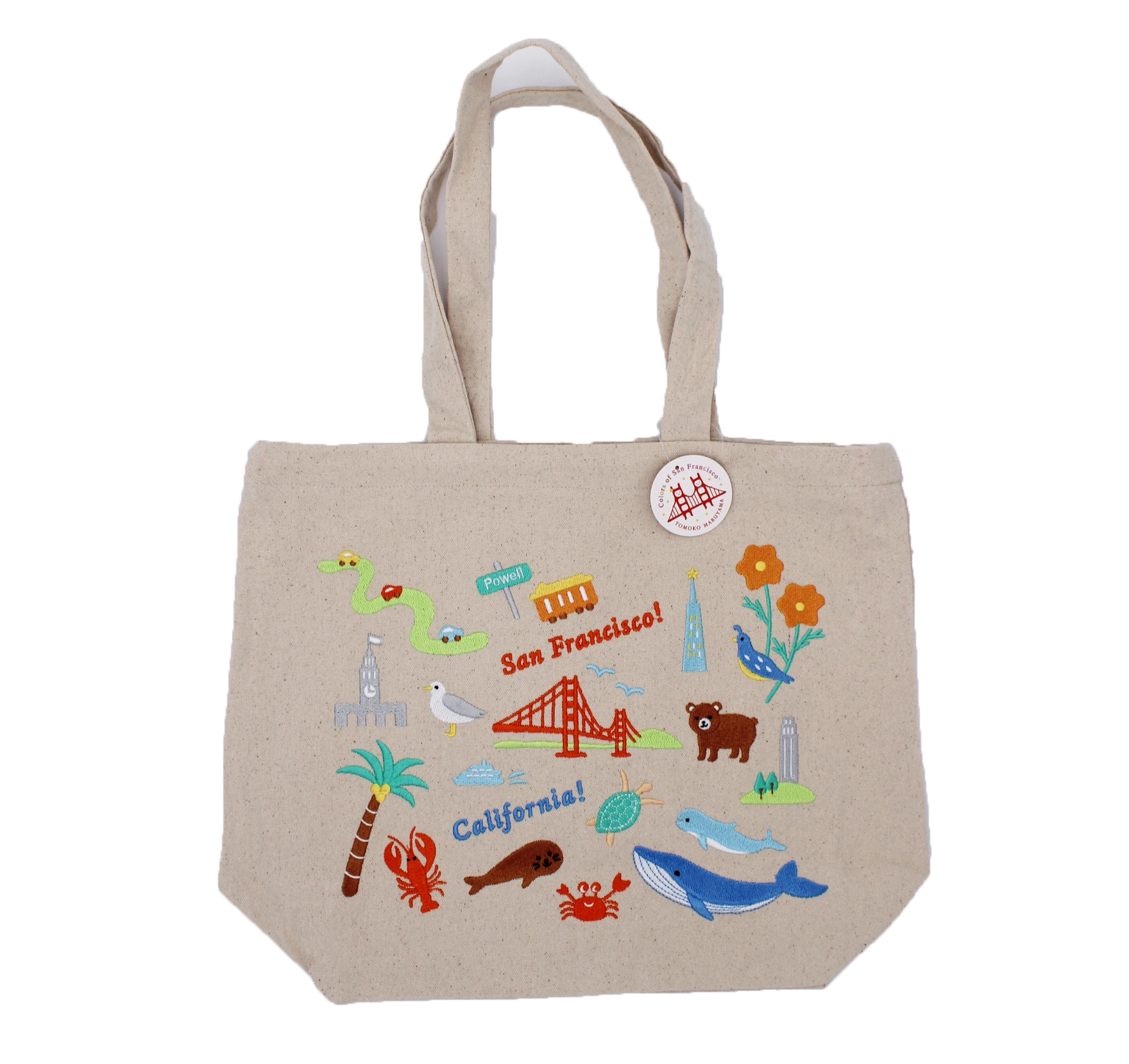 SF Embroidered Tote