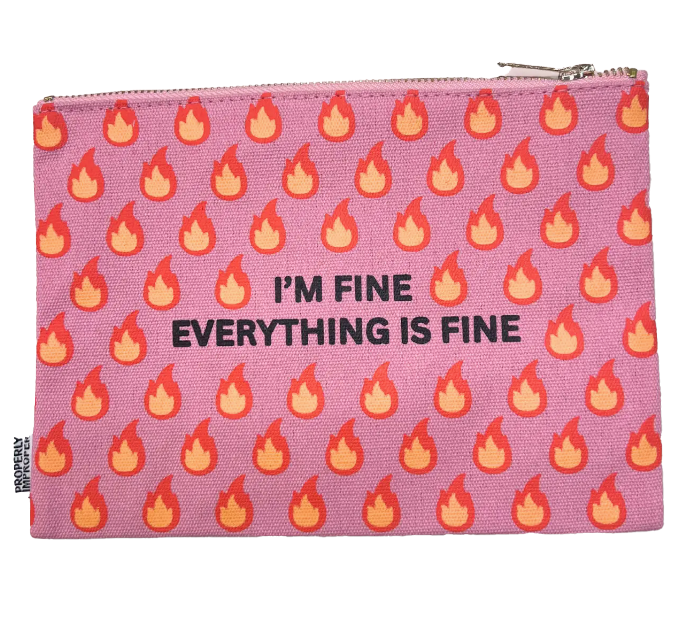 Everything is Fine pouch