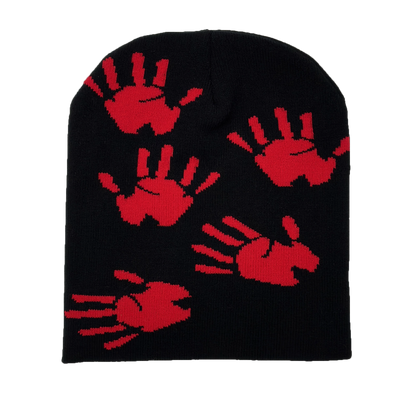 Handprint beanie