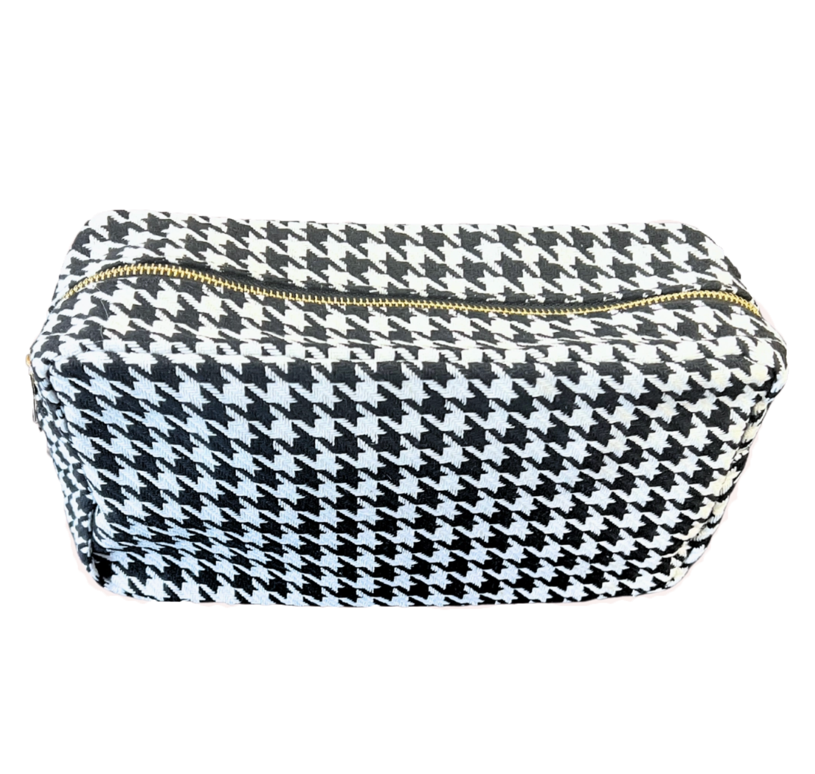 Houndstooth Dopp kit