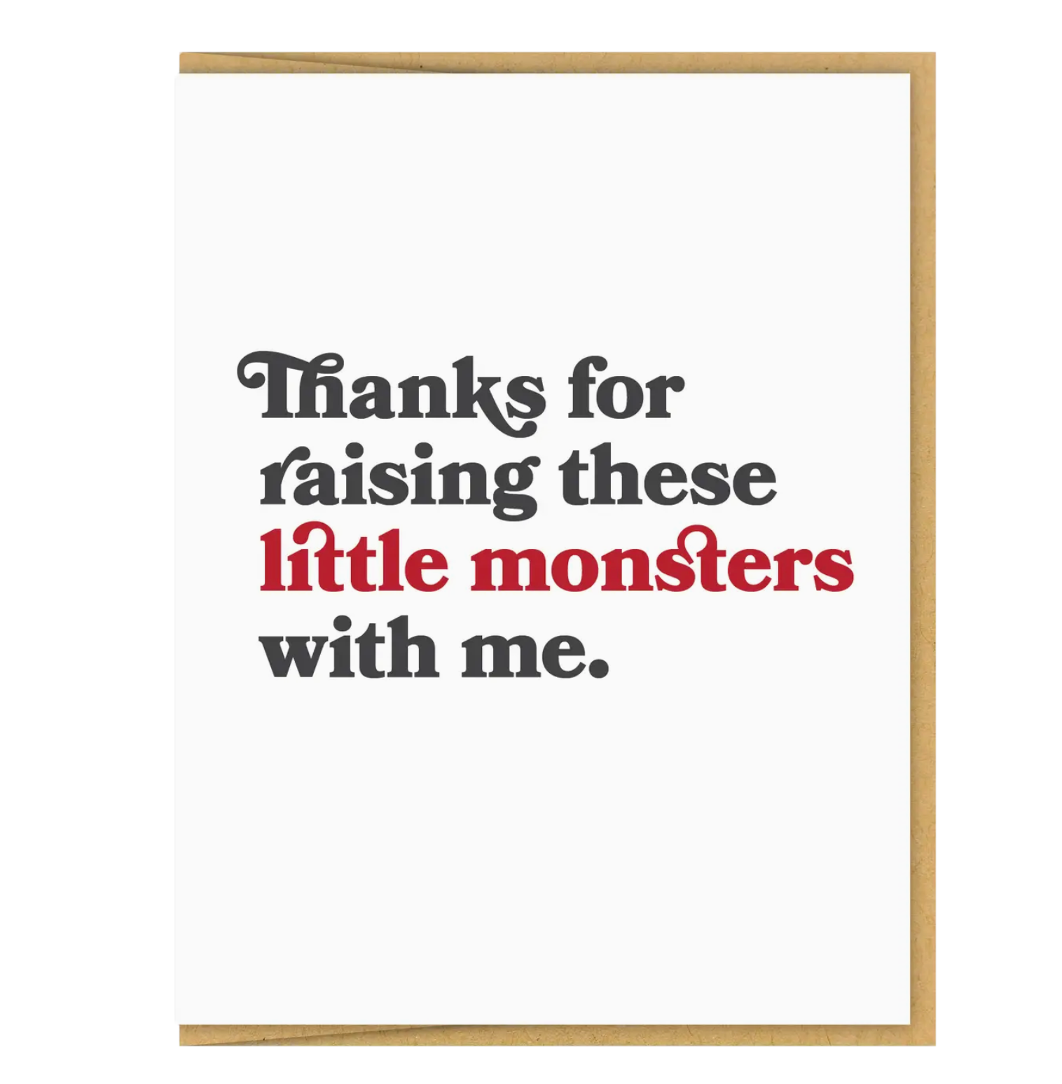 Little Monsters card