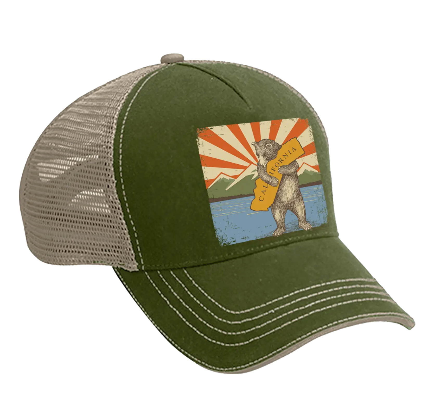 Mountain Bear Trucker hat