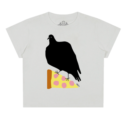 Pizza Pigeon Woman's Tshirt