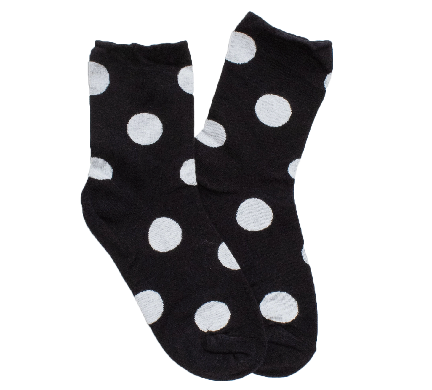 Polka Dot socks - Black & White