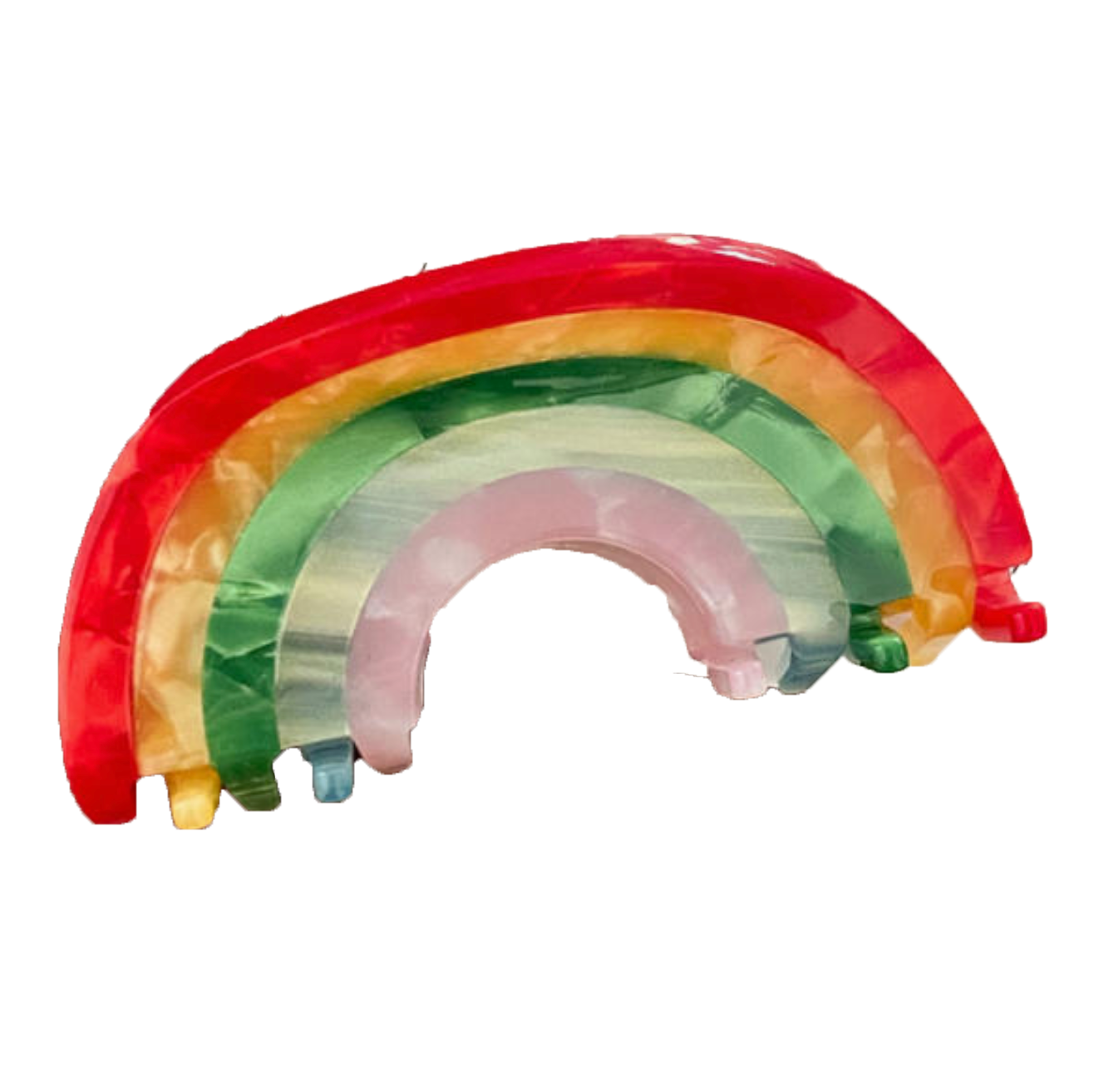 Rainbow Hair Claw