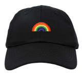 Rainbow Embroidered Baseball Hat