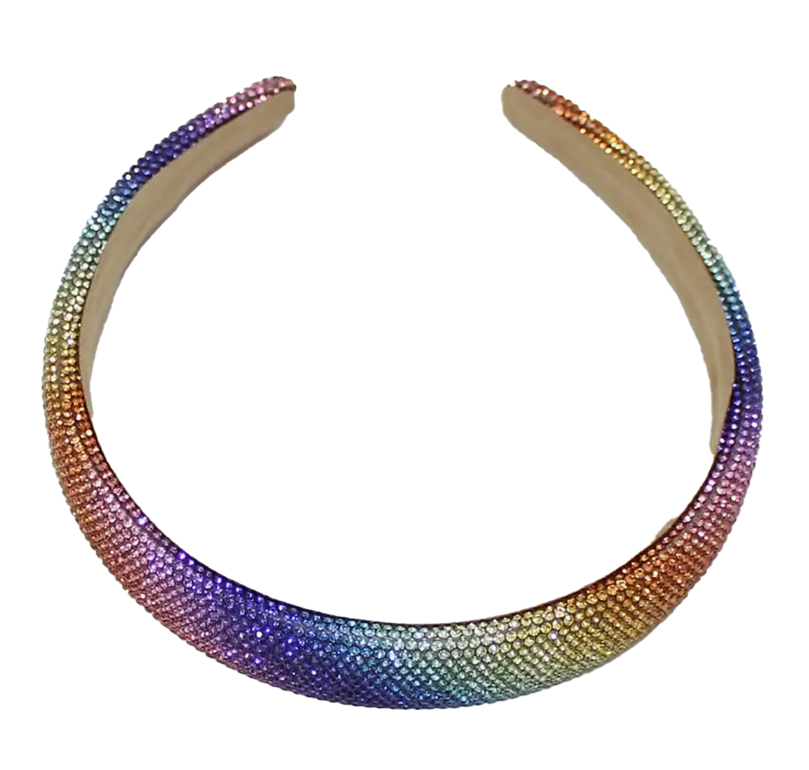 Rainbow Pave headband