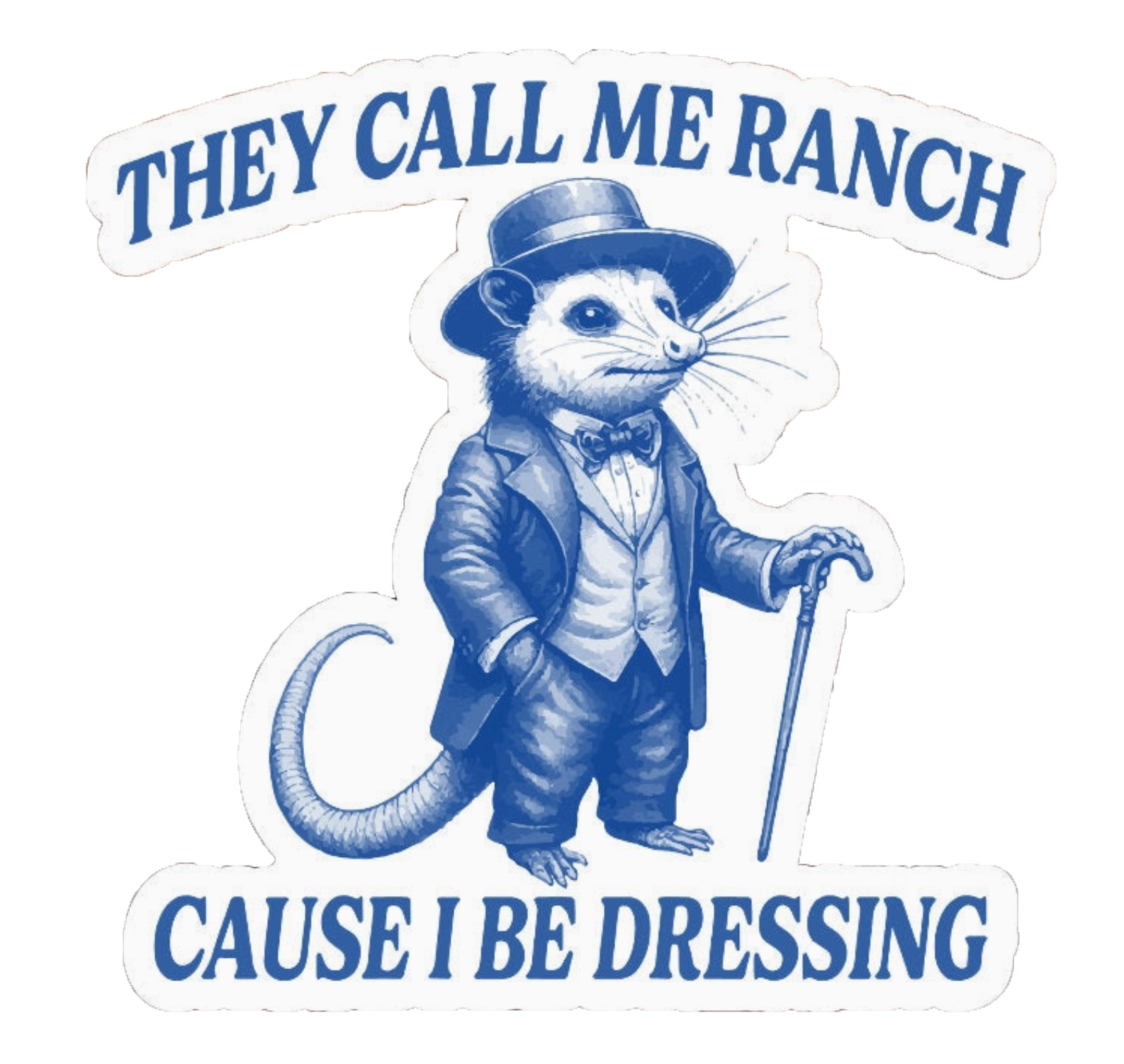 Call Me Ranch Sticker