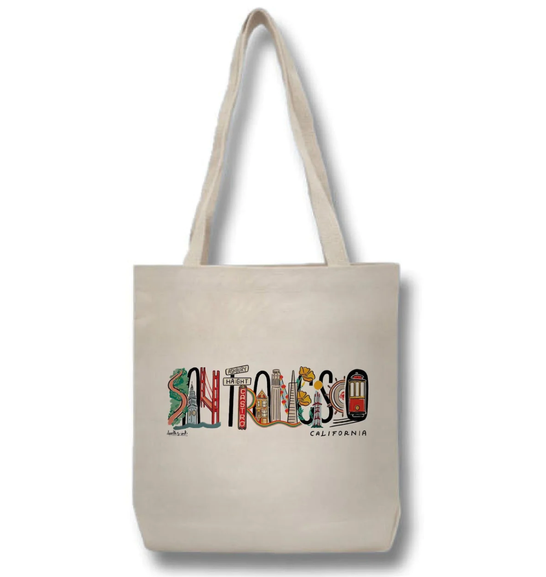 SF Landmark Tote bag