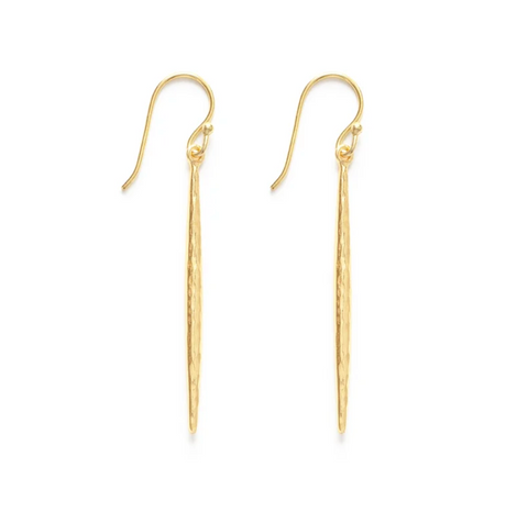 Needle earrings