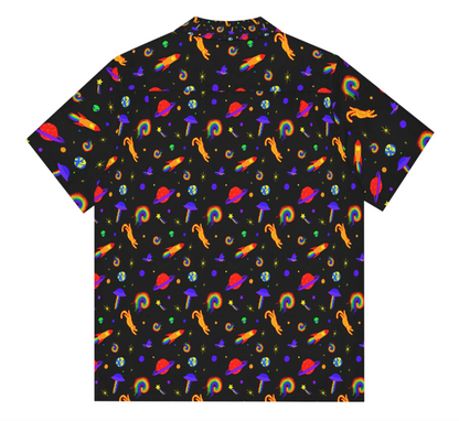 Cosmically Queer Button shirt