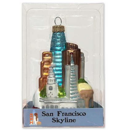 San Francisco Skyline Ornament