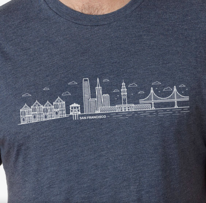 SF Skyline Men's tshirt