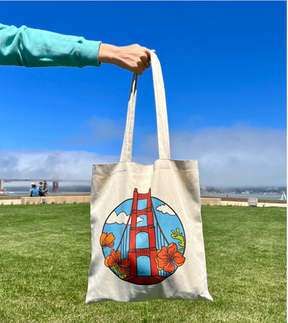 Golden Gate Bridge Tote bag