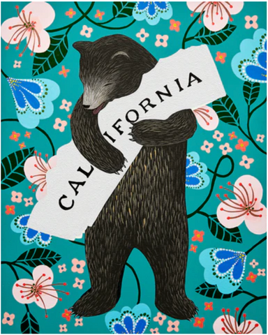 I Love You California Blossom Print