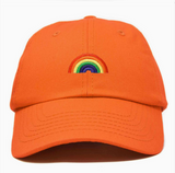 Rainbow Embroidered Baseball Hat