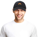 Rainbow Embroidered Baseball Hat