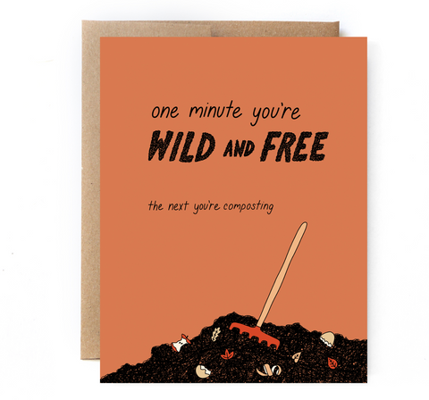 Wild & Free Greeting Card