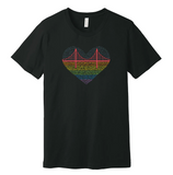 Heart Rainbow GGB Tshirt