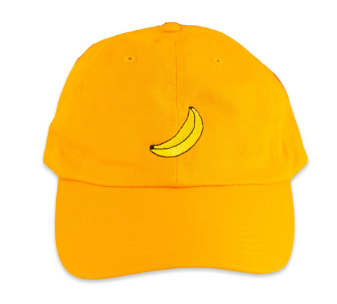 Banana Embroidered hat