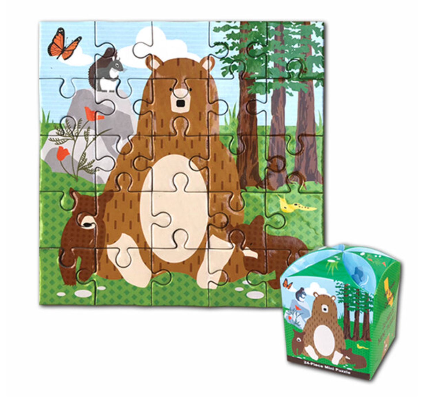 Forest Friends mini puzzle