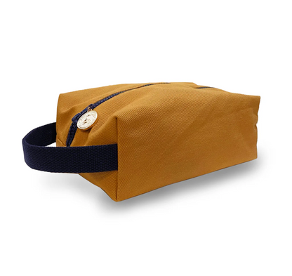 Canvas Dopp Kit - Mustard