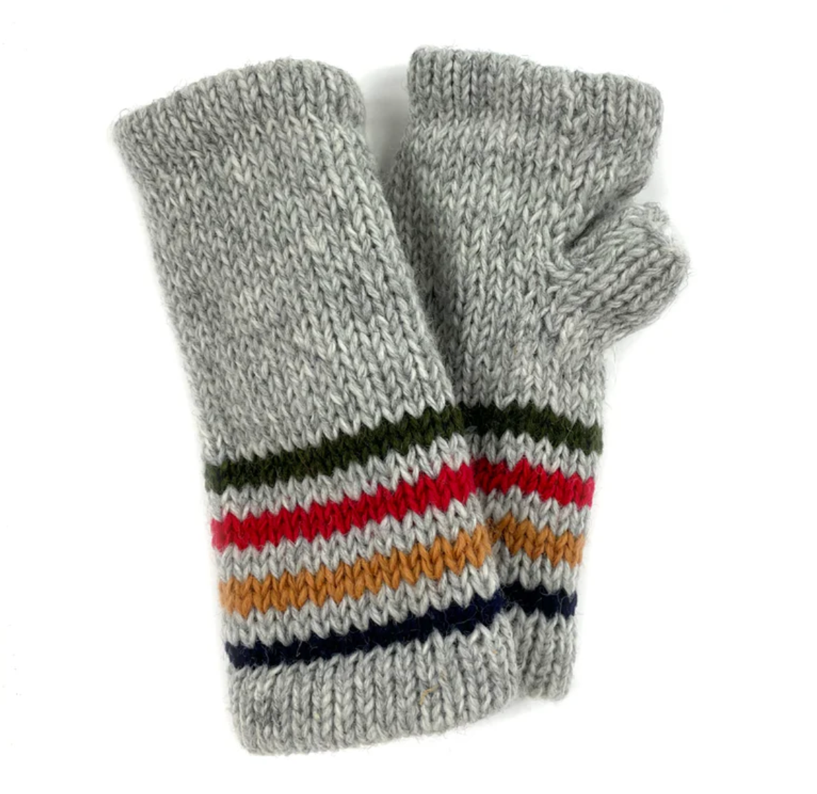 Cali fingerless gloves - Gray