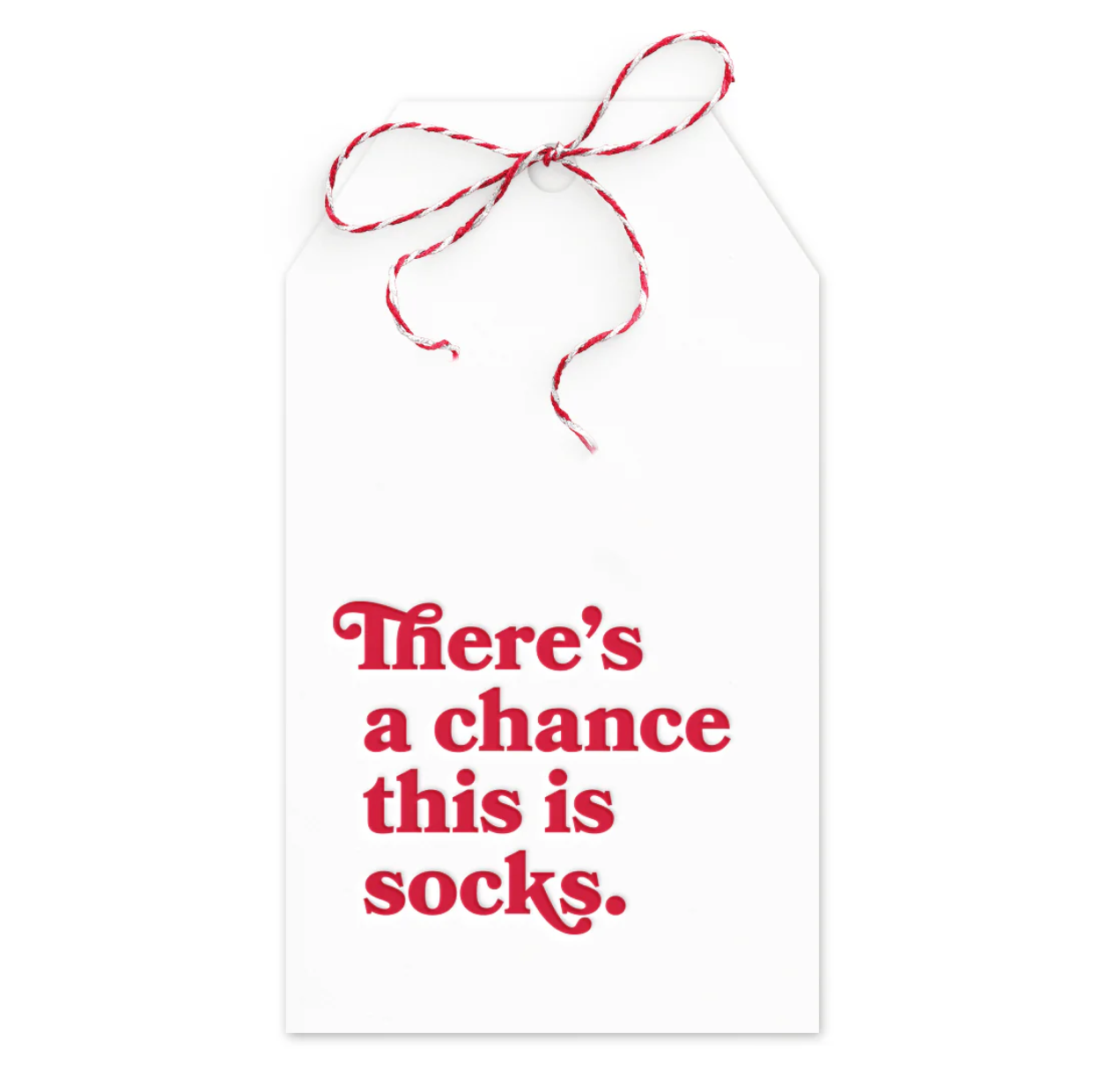 Socks Gift Tags - Set of 6