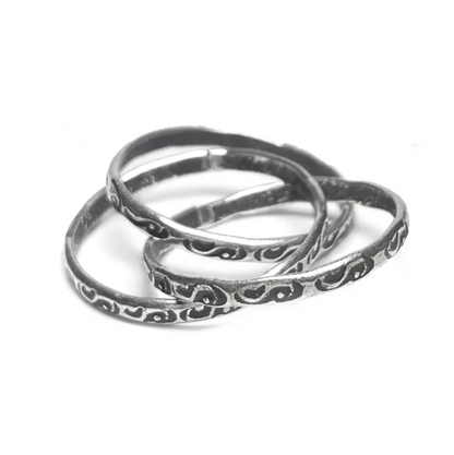 Tribal Interlocking Ring