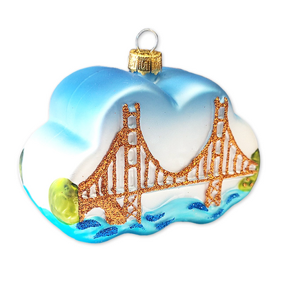 Golden Gate Bridge Ornament