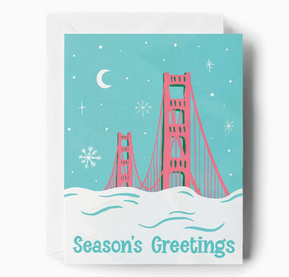 Season's Greetings GGB greeting card