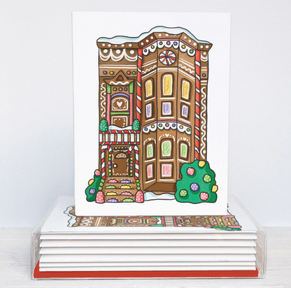 Gingerbread House greeting card