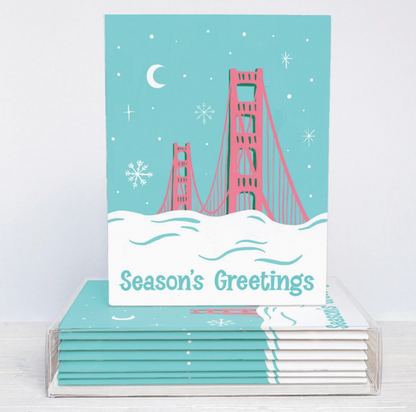 Season's Greetings GGB greeting card