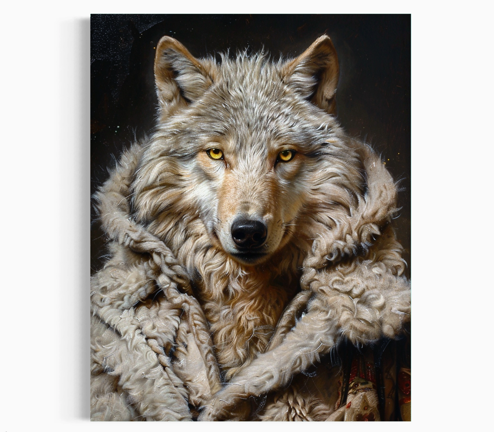 Wolf in Sheep's Clothing Art Print