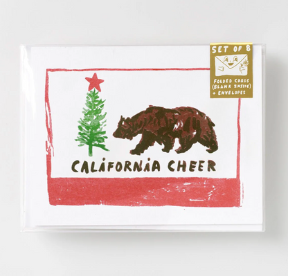 CA Cheer Greeting Card / Card Pack