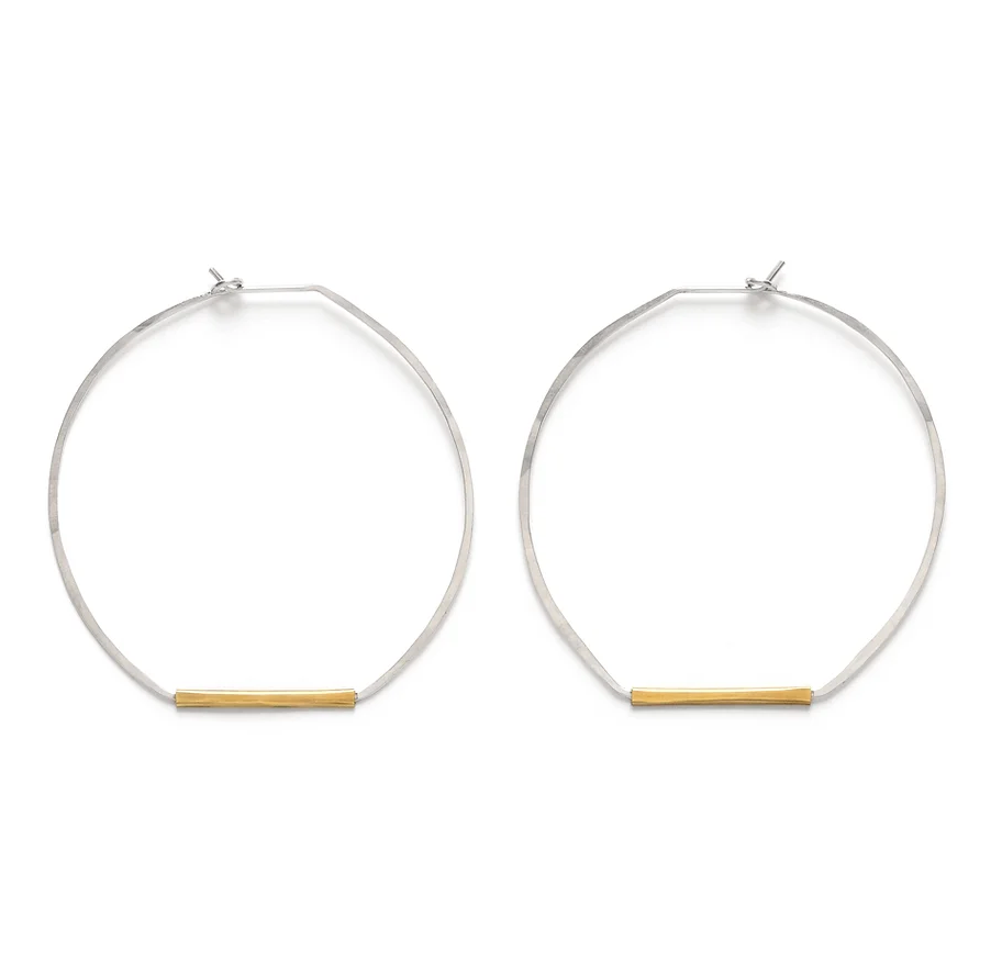 Circle Hoop earrings