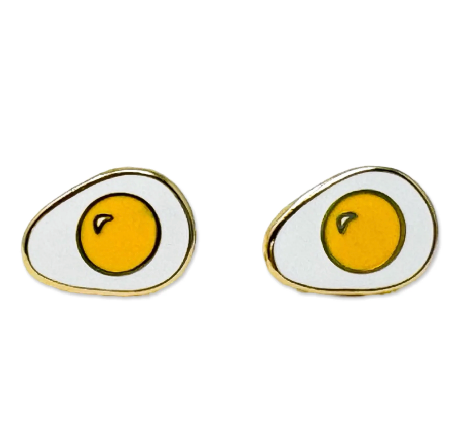 Egg Enamel studs