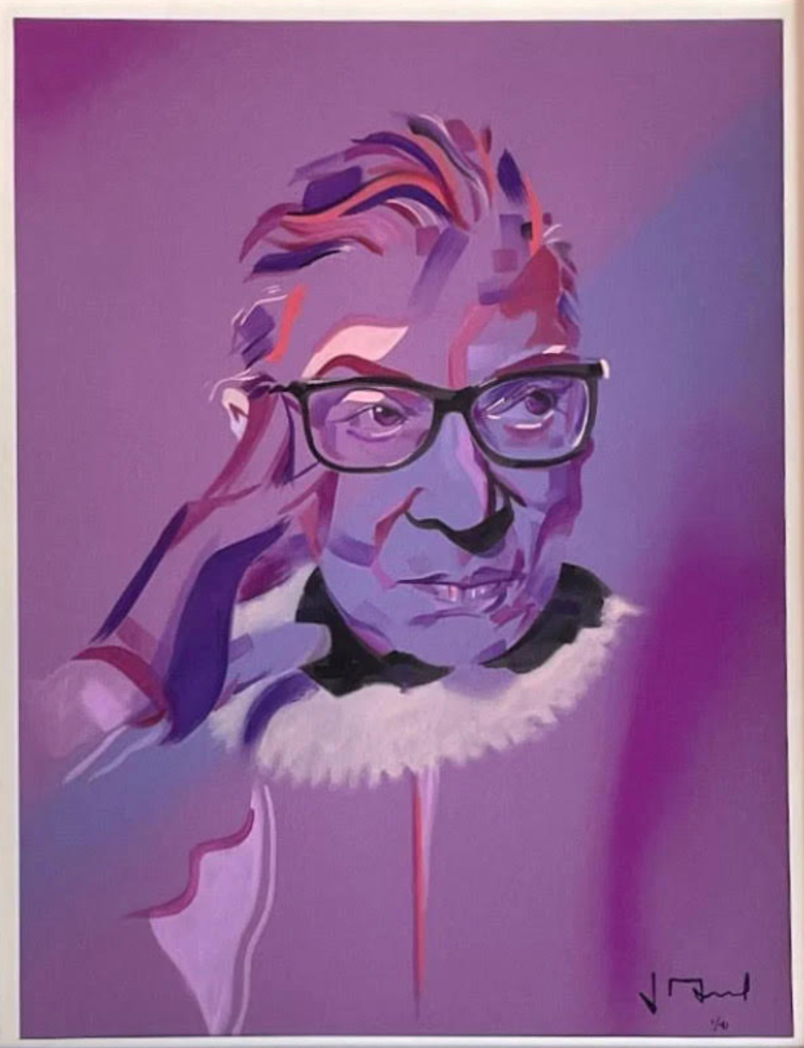 Ruth Bader Ginsburg art print