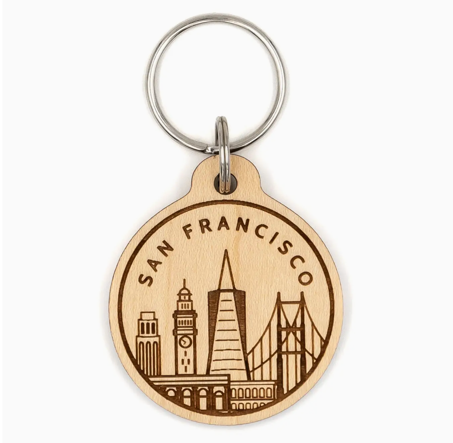 SF Skyline Keychain